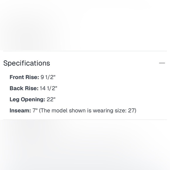 Dear John South Hampton High Rise Shorts in Summer Zodiac Size 27 - Picture 11 of 11